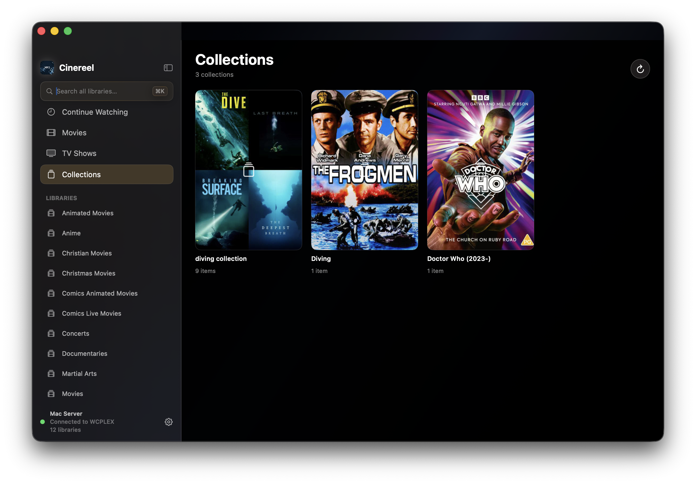 CineReel on Mac